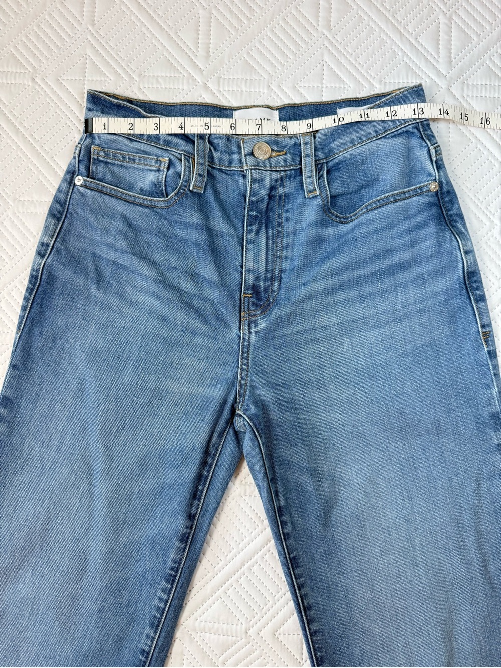 Frame Le Jane Ankle Jeans in Deepwater Size 26 - Picture 6 of 13
